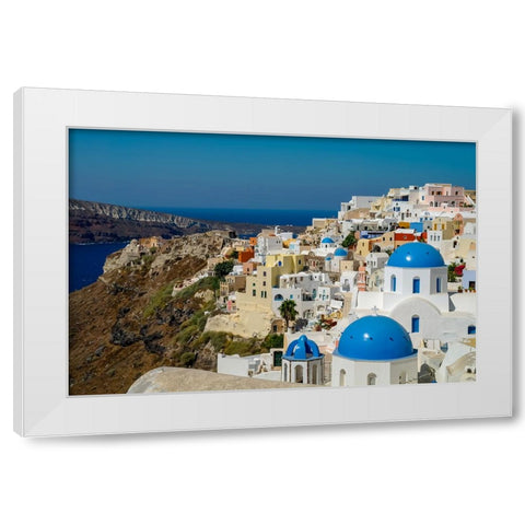 _SAM4140 White Modern Wood Framed Art Print by Heine, Ben