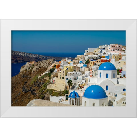 _SAM4140 White Modern Wood Framed Art Print by Heine, Ben