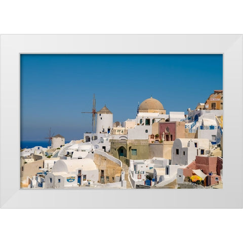 _SAM4263 White Modern Wood Framed Art Print by Heine, Ben
