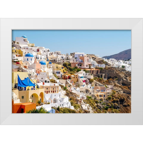 _SAM4267 White Modern Wood Framed Art Print by Heine, Ben