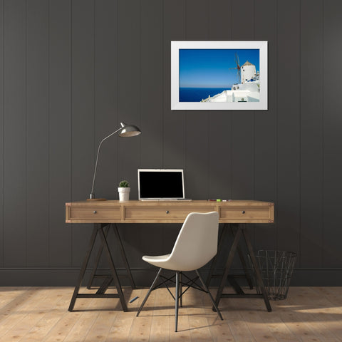 _SAM4312 White Modern Wood Framed Art Print by Heine, Ben