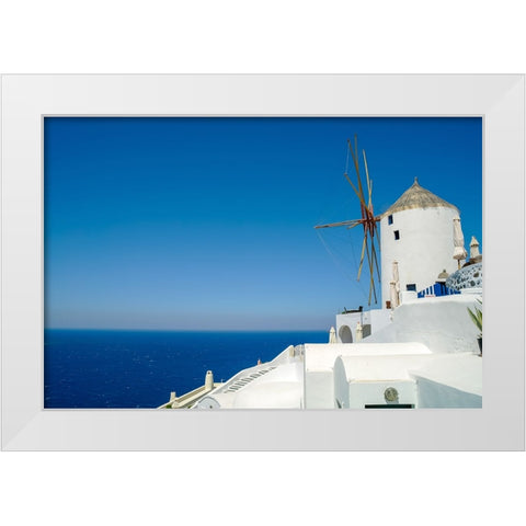 _SAM4312 White Modern Wood Framed Art Print by Heine, Ben