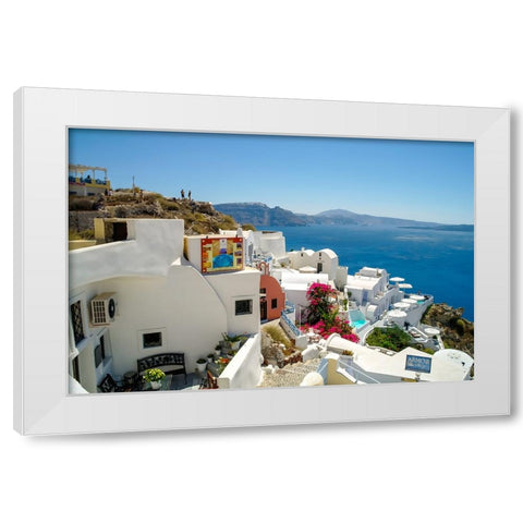 _SAM4420 White Modern Wood Framed Art Print by Heine, Ben