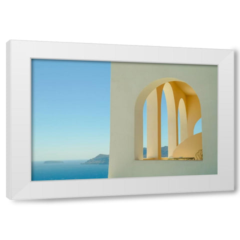 _SAM4461 White Modern Wood Framed Art Print by Heine, Ben