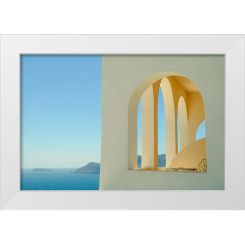 _SAM4461 White Modern Wood Framed Art Print by Heine, Ben