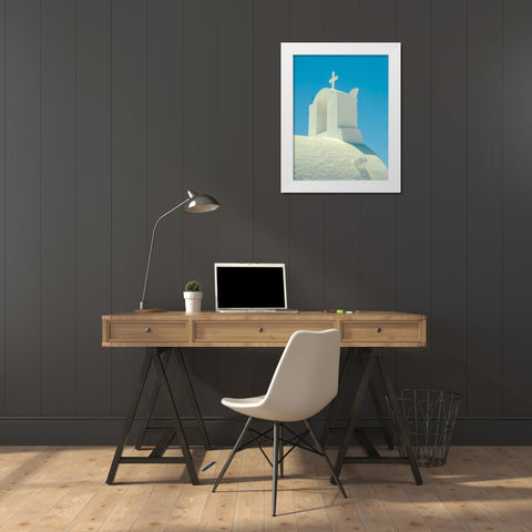 _SAM4550 White Modern Wood Framed Art Print by Heine, Ben
