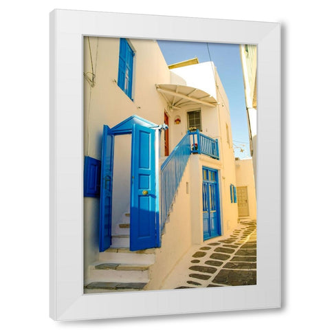 _SAM6660 White Modern Wood Framed Art Print by Heine, Ben