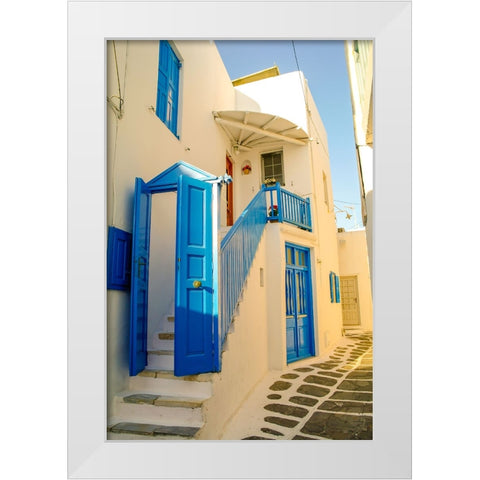 _SAM6660 White Modern Wood Framed Art Print by Heine, Ben