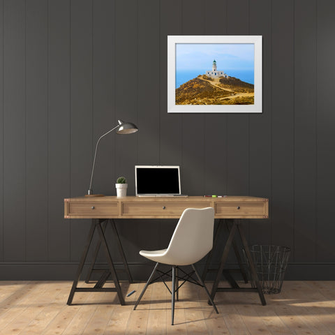 _SAM7207 cpy White Modern Wood Framed Art Print by Heine, Ben