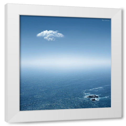 Give Me Some Fresh Air White Modern Wood Framed Art Print by Heine, Ben
