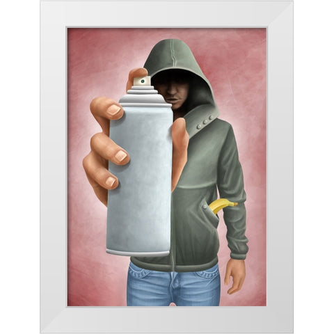 Graph Artist White Modern Wood Framed Art Print by Heine, Ben