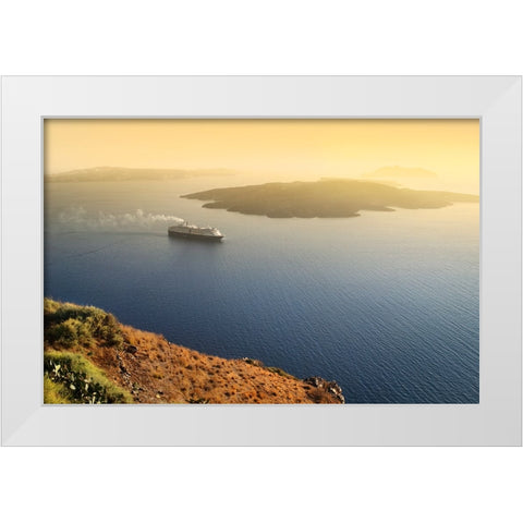 Just a Dream White Modern Wood Framed Art Print by Heine, Ben