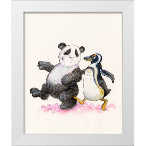 19A White Modern Wood Framed Art Print by Bell, Bill