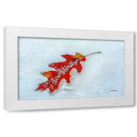 A Moment Together White Modern Wood Framed Art Print by Sherrell, Bill