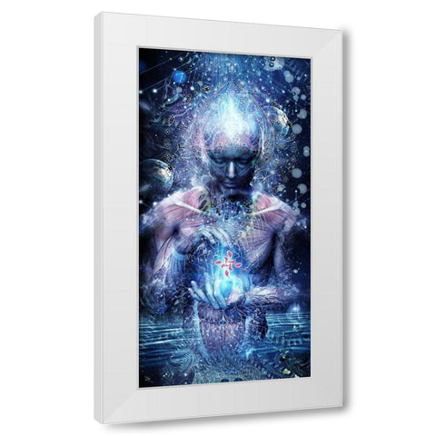 Silence Seekers White Modern Wood Framed Art Print by Gray, Cameron