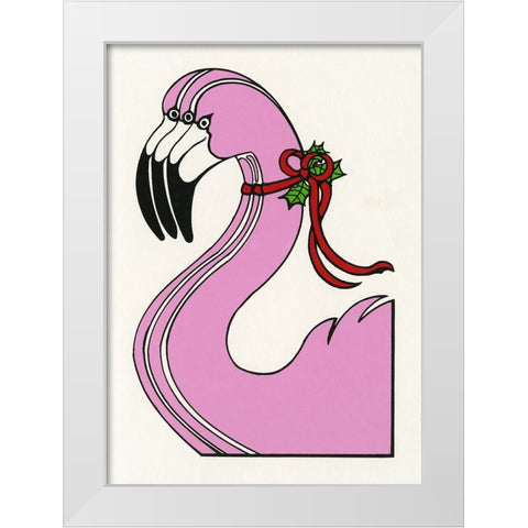 C-2190 White Modern Wood Framed Art Print by Crockett Collection