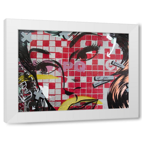 If You Can White Modern Wood Framed Art Print by Monteavaro, Dan