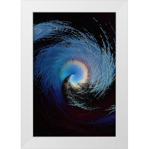 Passage of Time White Modern Wood Framed Art Print by Manlove, David