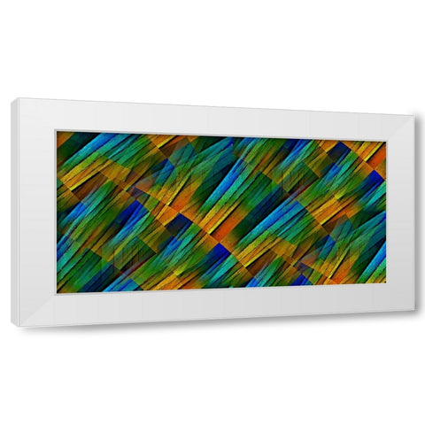 Propagation White Modern Wood Framed Art Print by Manlove, David