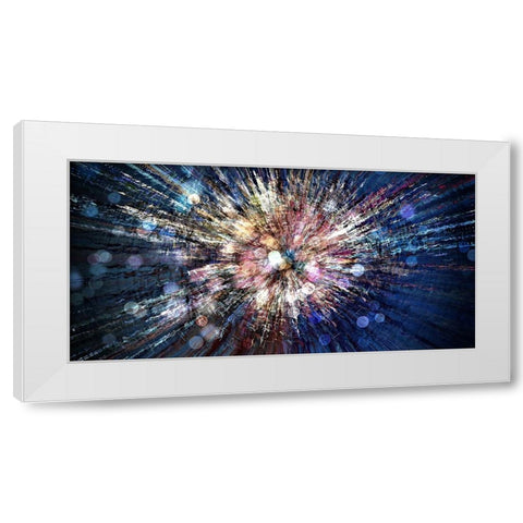 The First Moment White Modern Wood Framed Art Print by Manlove, David