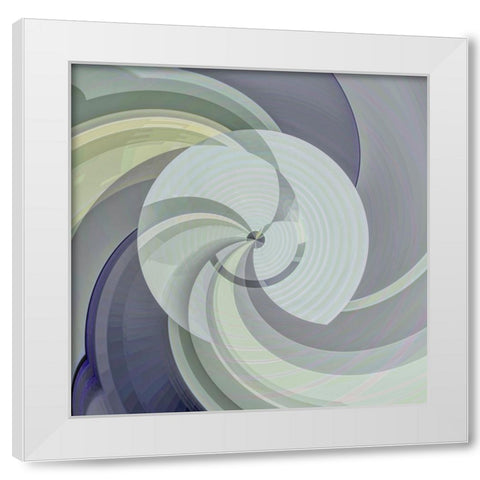 Vacuum Tube W White Modern Wood Framed Art Print by Manlove, David