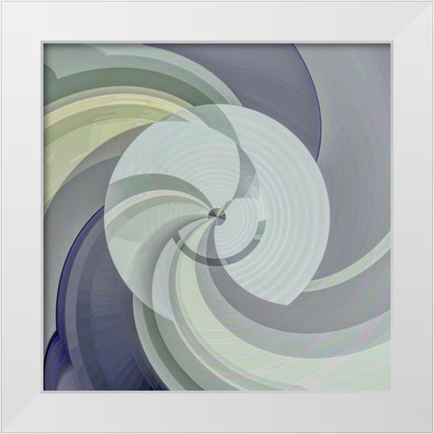 Vacuum Tube W White Modern Wood Framed Art Print by Manlove, David