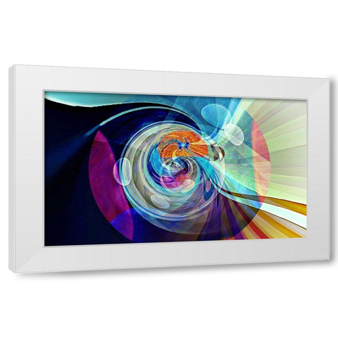 0Z2 White Modern Wood Framed Art Print by Manlove, David