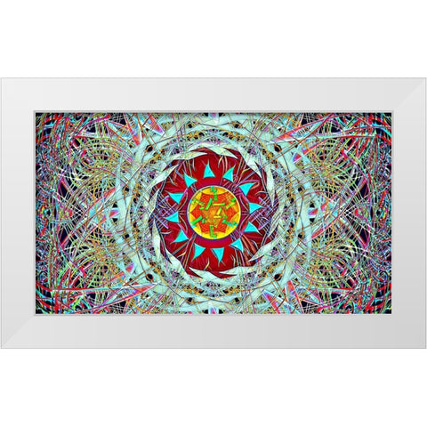 Already Spaghetti White Modern Wood Framed Art Print by Manlove, David
