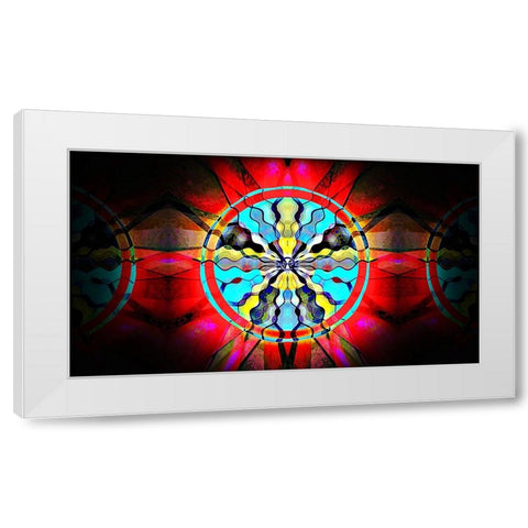 Brandy Z Base 16x9 White Modern Wood Framed Art Print by Manlove, David