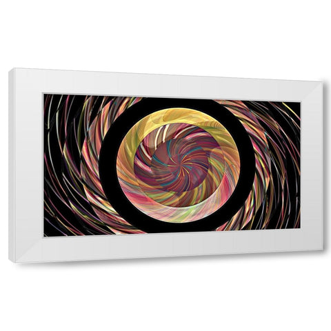 Pearl Electric 3 White Modern Wood Framed Art Print by Manlove, David