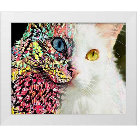 Elizabeth Pagiotas White Modern Wood Framed Art Print by Dean Russo Collection