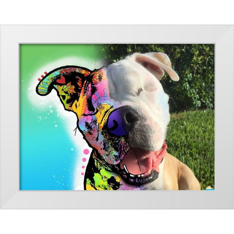 Frances - Jan Stenger White Modern Wood Framed Art Print by Dean Russo Collection