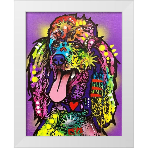 Photo Aug 13-7 43 22 PM White Modern Wood Framed Art Print by Dean Russo Collection