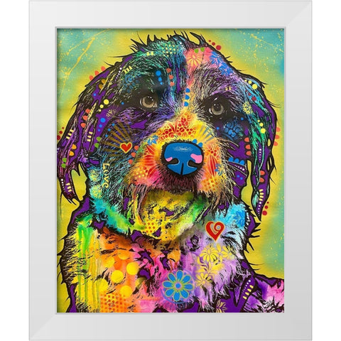 Photo Feb 04-7 14 37 PM White Modern Wood Framed Art Print by Dean Russo Collection