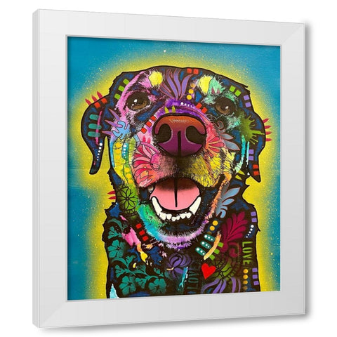 Photo Jun 16-11 28 27 AM White Modern Wood Framed Art Print by Dean Russo Collection