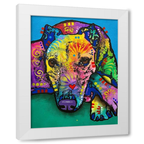 Photo Mar 11-7 58 50 PM White Modern Wood Framed Art Print by Dean Russo Collection