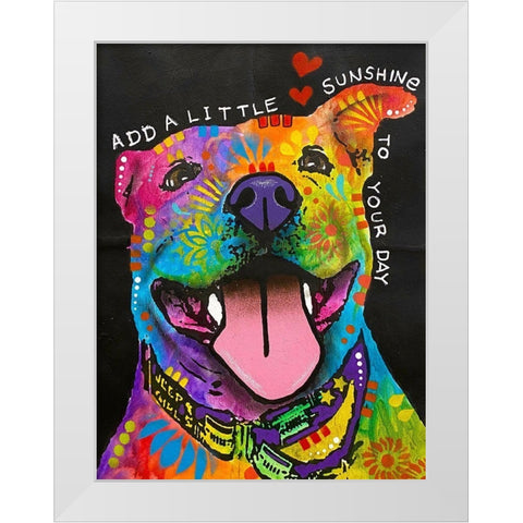 Photo Mar 11-7 59 04 PM White Modern Wood Framed Art Print by Dean Russo Collection