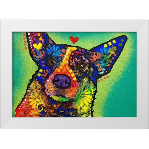 Photo Mar 11-7 59 40 PM White Modern Wood Framed Art Print by Dean Russo Collection