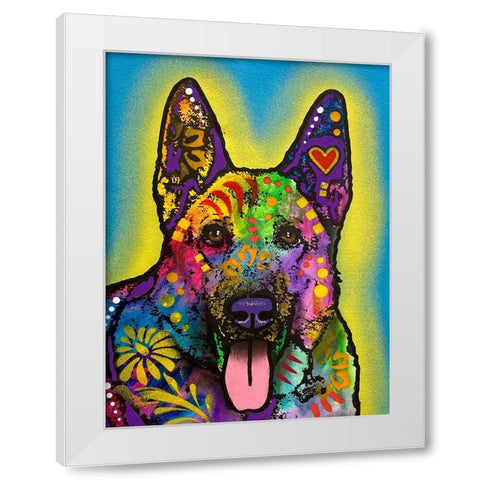 Photo Mar 11-7 59 47 PM White Modern Wood Framed Art Print by Dean Russo Collection