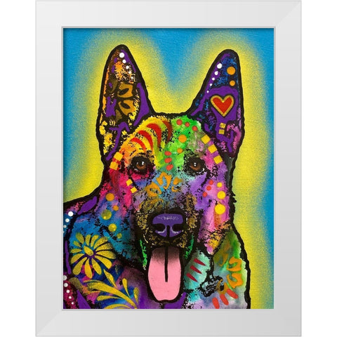 Photo Mar 11-7 59 47 PM White Modern Wood Framed Art Print by Dean Russo Collection