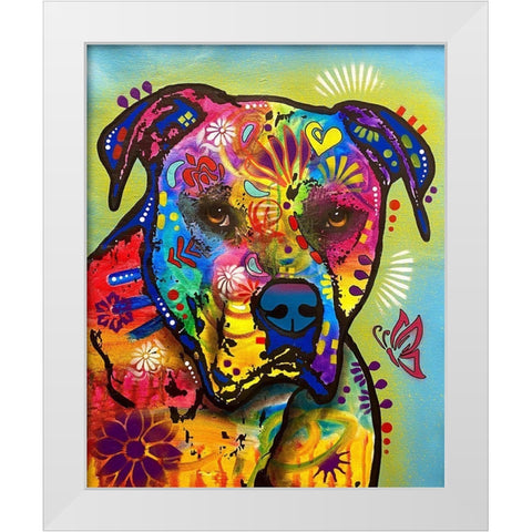 Photo Nov 12-8 19 56 PM White Modern Wood Framed Art Print by Dean Russo Collection