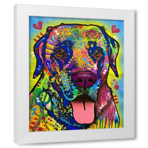 Photo Nov 12-8 20 31 PM White Modern Wood Framed Art Print by Dean Russo Collection