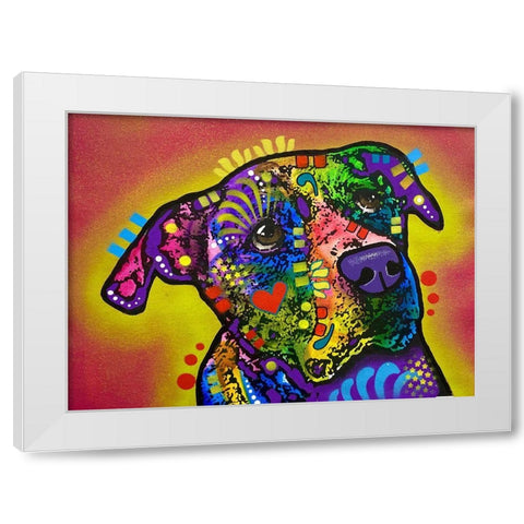 Photo Nov 29-8 06 49 PM White Modern Wood Framed Art Print by Dean Russo Collection