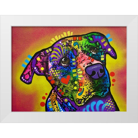 Photo Nov 29-8 06 49 PM White Modern Wood Framed Art Print by Dean Russo Collection