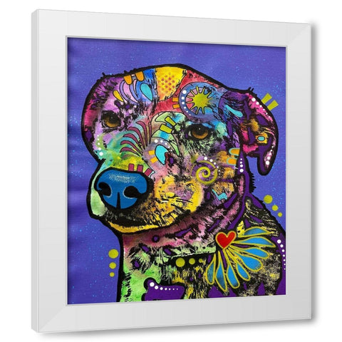 Photo Nov 29-8 07 54 PM White Modern Wood Framed Art Print by Dean Russo Collection