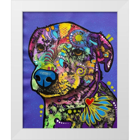 Photo Nov 29-8 07 54 PM White Modern Wood Framed Art Print by Dean Russo Collection