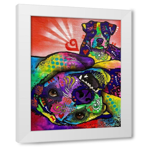 Photo Oct 01-8 30 37 PM White Modern Wood Framed Art Print by Dean Russo Collection