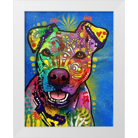 Photo Oct 01-8 30 43 PM White Modern Wood Framed Art Print by Dean Russo Collection