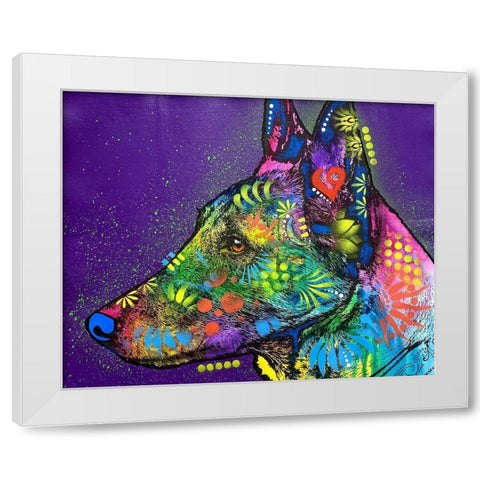 Photo Oct 08-8 54 49 PM White Modern Wood Framed Art Print by Dean Russo Collection