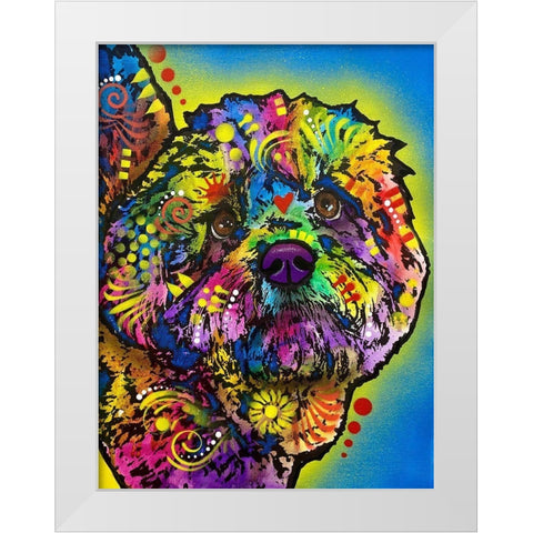 Photo Oct 08-8 55 25 PM White Modern Wood Framed Art Print by Dean Russo Collection